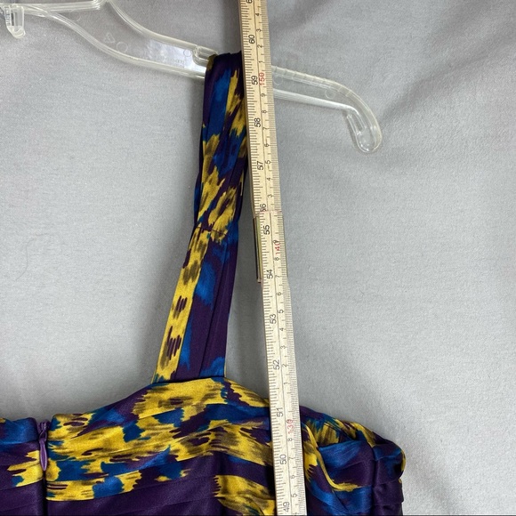 M GIANNI BINI VNECK DRESS maxi gown wedding date night - Picture 12 of 16